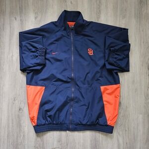 Syracuse University Orangemen Nike Windbreaker Size L